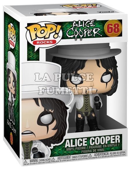 ALICE COOPER : VINYL FIGURE #   68 - POP ROCK FUNKO 